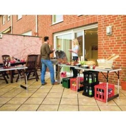 LUX Multifunktionstisch Aluminium 3-teilig -Haushaltsgegenstände Geschäft 103944 picture 5 1