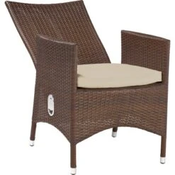 Gartensessel Davenport II Mit Verstellbarer Rückenlehne Aus Polyrattan Braun -Haushaltsgegenstände Geschäft 124970485 S02 040717 RET02