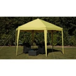 Tepro Faltpavillon Aruba 350 Cm X 400 Cm Lemon -Haushaltsgegenstände Geschäft 168777 2400 12
