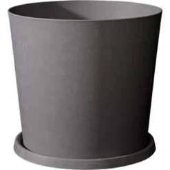 Poétic Pflanztopf Element Ø 40 Cm X 32 Cm Schiefer -Haushaltsgegenstände Geschäft 173415 2984 2