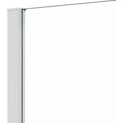 Baliv Seitenwand Für Duschkabine DUK-80-30W 80 Cm X 190 Cm Chrom -Haushaltsgegenstände Geschäft 250312107751 CU01 190221 L