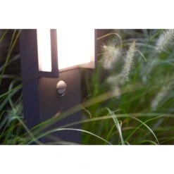 Lutec LED-Wegeleuchte Qubo 1-flammig Anthrazit 75 Cm X 11 Cm X 9,3 Cm -Haushaltsgegenstände Geschäft 277022 3746 AB 03