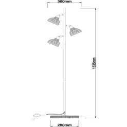 Brilliant Stehleuchte Avia Schwarz Und Holz 19 Brilliant Stehleuchte Avia Schwarz Und Holz -Haushaltsgegenstände Geschäft 4004353397004 4731 VM 18