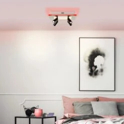 Brilliant LED-Spotplatte Alfie 4-flammig Weiß Und Schwarz -Haushaltsgegenstände Geschäft 4004353412301 4731 AB 20