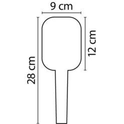 AquaSu Handbrause Larus Mit 3 Strahlarten Chrom-Weiß -Haushaltsgegenstände Geschäft 4006596721752 721752 47