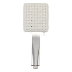 AquaSu Handbrause Macula Mit 6 Strahlarten Chrom-Weiß