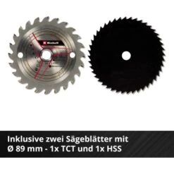 Einhell Power X-Change Akku-Mini Handkreisssäge TE-CS 18/89 Li Solo 18 Einhell Power X-Change Akku-Mini Handkreisssäge TE-CS 18/89 Li Solo -Haushaltsgegenstände Geschäft 4006825646184 2171 06