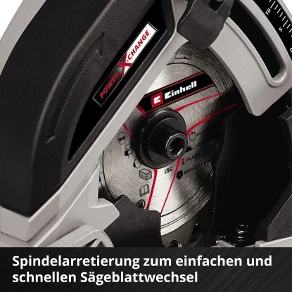 Einhell Power X-Change Akku-Mini Handkreisssäge TE-CS 18/89 Li Solo 10 Einhell Power X-Change Akku-Mini Handkreisssäge TE-CS 18/89 Li Solo – Bild 8