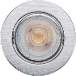 LED-Einbauleuchte 86R Metall Aluminiumfarben 3er-Set -Haushaltsgegenstände Geschäft 4007871191659 30