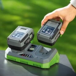 LUX 20 V Doppel-Schnellladegerät 1 PowerSystem -Haushaltsgegenstände Geschäft 4007871960552 A 01