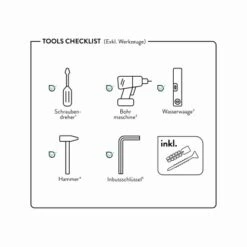 Baliv Überkopfbrause-Set KBS-14.120 Verchromt -Haushaltsgegenstände Geschäft 4007873340123 100