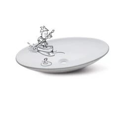 Baliv Aufsatzwaschbecken WBA-7060 Oval 70 Mm X 42 Cm -Haushaltsgegenstände Geschäft 4007874000781 S03 110219 1