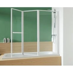 Haushaltsgegenstände Geschäft 4 Badewannenaufsatz Mela I Weiß