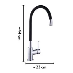 Baliv Küchenarmatur KI-1820 Chrom-Schwarz -Haushaltsgegenstände Geschäft 4007874206794 40