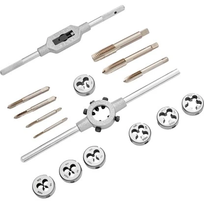 LUX Gewindebohrer-Set Comfort M3 - M12 16-teilig 3 LUX Gewindebohrer-Set Comfort M3 - M12 16-teilig