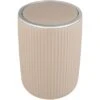 Wenko Schwingdeckeleimer Agropoli L Kosmetikeimer Mit Schwingdeckel 5,5 L Beige -Haushaltsgegenstände Geschäft 4008838354834 1068 01
