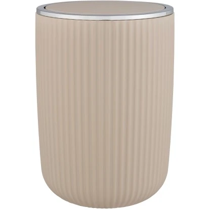 Wenko Schwingdeckeleimer Agropoli L Kosmetikeimer Mit Schwingdeckel 5,5 L Beige 4 Wenko Schwingdeckeleimer Agropoli L Kosmetikeimer Mit Schwingdeckel 5,5 L Beige – Bild 2