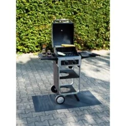 Wenko Spritzschutzmatte Suma 120 Cm X 60 Cm Wasserfest Und Abwischbar Schwarz -Haushaltsgegenstände Geschäft 4008838383100 1068 08