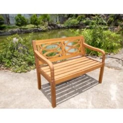 Acamp Gartenbank Victoria Teak FSC® -Haushaltsgegenstände Geschäft 4013556574549 4917 06