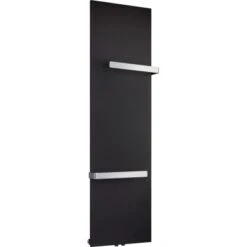 Badheizkörper Kerpen Mit Handtuchhalter 540W Schwarz 160x45 Cm -Haushaltsgegenstände Geschäft 4048121195850 S02 240321 L