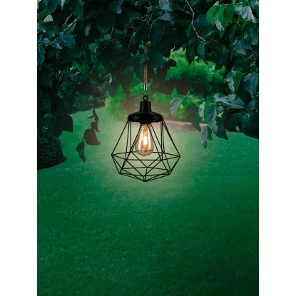 Solar-Pendelleuchte Pastoni Schwarz 4 Solar-Pendelleuchte Pastoni Schwarz – Bild 2