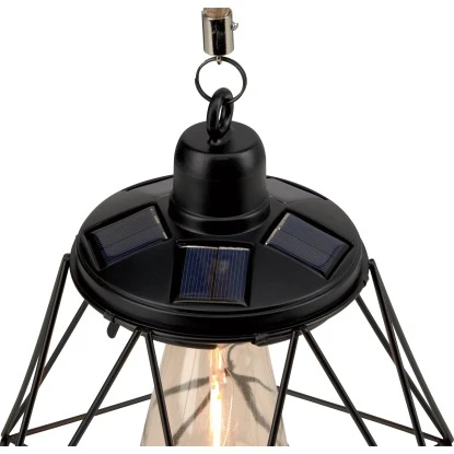 Solar-Pendelleuchte Pastoni Schwarz 5 Solar-Pendelleuchte Pastoni Schwarz – Bild 3