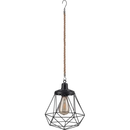 Solar-Pendelleuchte Pastoni Schwarz 3 Solar-Pendelleuchte Pastoni Schwarz