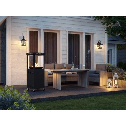 Gaskamin Ridera 6,5 KW Mit Panoramaglas Und Lava-Deko-Steinen 12 Gaskamin Ridera 6,5 KW Mit Panoramaglas Und Lava-Deko-Steinen – Bild 10