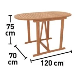 Balkonset Hervey Bay FSC® Naturfarben 3-teilig -Haushaltsgegenstände Geschäft 4048126614226 VM02 061020