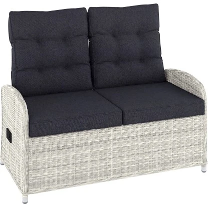 Lounge-Set Kalgan 6-teilig Wicker Eisgrau (B-Ware) 5 Lounge-Set Kalgan 6-teilig Wicker Eisgrau (B-Ware) – Bild 3