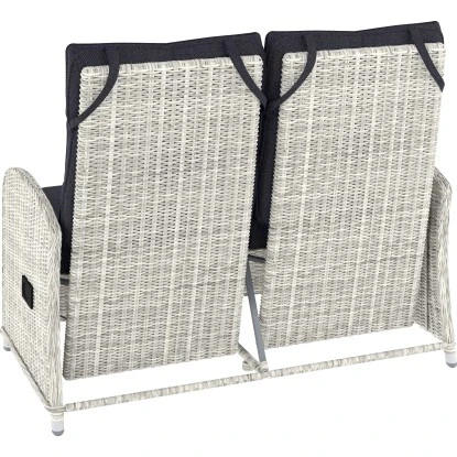 Lounge-Set Kalgan 6-teilig Wicker Eisgrau (B-Ware) 7 Lounge-Set Kalgan 6-teilig Wicker Eisgrau (B-Ware) – Bild 5