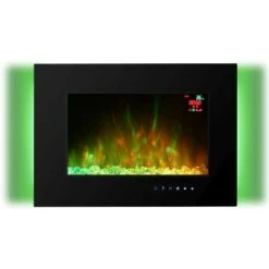 El Fuego Elektrokamin Aarau II Schwarz 900/2000 W -Haushaltsgegenstände Geschäft 4250373262819 2240 S 15