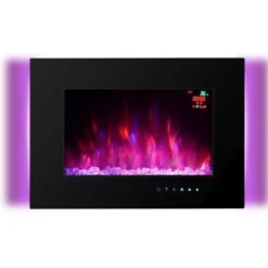 El Fuego Elektrokamin Aarau II Schwarz 900/2000 W -Haushaltsgegenstände Geschäft 4250373262819 2240 S 17