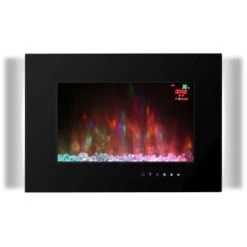 El Fuego Elektrokamin Aarau II Schwarz 900/2000 W -Haushaltsgegenstände Geschäft 4250373262819 2240 S 18