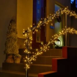 Amare LED-Lichterkette Galaxie 400 LEDs Mit Fernbedienung 6,7 M Warmweiß -Haushaltsgegenstände Geschäft 4251083906468 4655 06