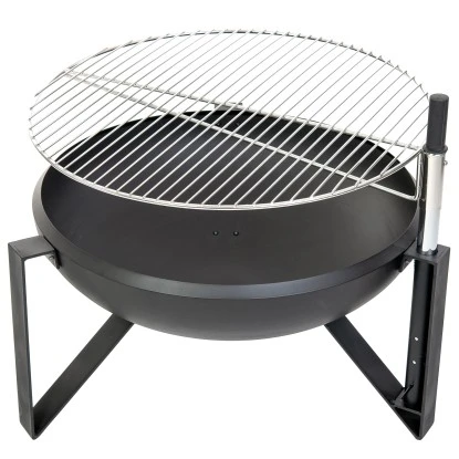 Westmann Premium Grill Feuerstelle Inkl. Grillrost Ø 70 Cm X 75 Cm Schwarz 3 Westmann Premium Grill Feuerstelle Inkl. Grillrost Ø 70 Cm X 75 Cm Schwarz