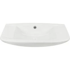 AquaSu ScaLma Handwaschbecken 50 X 22 Cm Weiß