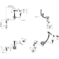 Miló Röhrensiphon-Set Mit Exzenter Mattschwarz Ø 114 Mm 12 Miló Röhrensiphon-Set Mit Exzenter Mattschwarz Ø 114 Mm -Haushaltsgegenstände Geschäft 5903140018537 5