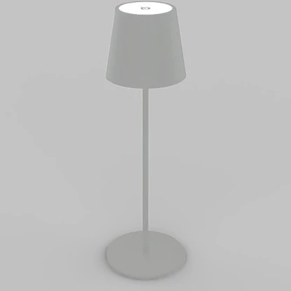 Brilo LED-Akku-Tischleuchte 3 W Grau 5 Brilo LED-Akku-Tischleuchte 3 W Grau – Bild 3