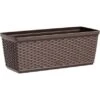 Emsa Poétic Blumenkasten Casa Mesh 50 Cm X 20 Cm X 18 Cm Mokka -Haushaltsgegenstände Geschäft 6 386454 casamesh mocca 01