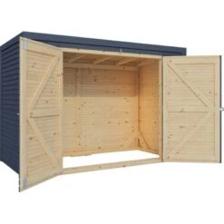 Bertilo Gartenschrank Box Bike 103 Cm X 207 Cm Anthrazit FSC® -Haushaltsgegenstände Geschäft 742686005288 11021300 S 03