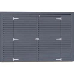 Bertilo Gartenschrank Box Bike 103 Cm X 207 Cm Anthrazit FSC® -Haushaltsgegenstände Geschäft 742686005288 11021300 S 04
