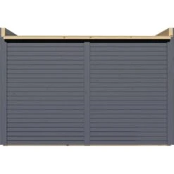 Bertilo Gartenschrank Box Bike 103 Cm X 207 Cm Anthrazit FSC® -Haushaltsgegenstände Geschäft 742686005288 11021300 S 08