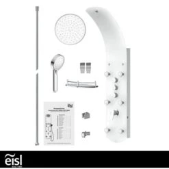 Eisl Duschpaneel Karibik 3 In 1 Mit Regendusche Sechs Massagedüsen Weiß 17 Eisl Duschpaneel Karibik 3 In 1 Mit Regendusche Sechs Massagedüsen Weiß -Haushaltsgegenstände Geschäft 7663628 2759 6