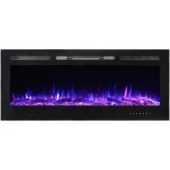 El Fuego LED-Elektrokamin Luzern Mit Heizung Dimmbar 1,8 KW -Haushaltsgegenstände Geschäft 779070 2240 LUZERN 6