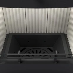 Accente Kaminofen Turin 2.0 Naturstein 6 KW Grau Mit Automatik EEK: A -Haushaltsgegenstände Geschäft 81 TURINGTS11FA 2881 Bild5