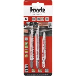 Kwb By Einhell Stich-Sägeblatt-Set 4-tlg. Ho/Met Akku -Haushaltsgegenstände Geschäft 845595 2171 02