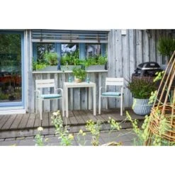 Stapelstuhl Prata Mit Sitzkissen 83 Cm X 56 Cm X 61 Cm -Haushaltsgegenstände Geschäft 8458556 2