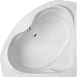 Ottofond Eck-Badewanne Madras 145 Cm Weiß
