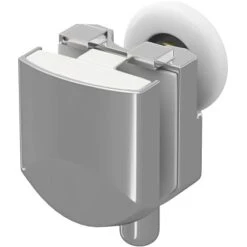 Baliv Türlaufrolle Unten 2,3 Cm Verchromt Für Duschkabine Belfast II 4 Stück -Haushaltsgegenstände Geschäft 864741 4018 2